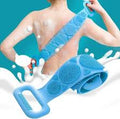 🧼 Silicone Back Scrubber Strap | Body Cleaning &amp; Exfoliating Tool