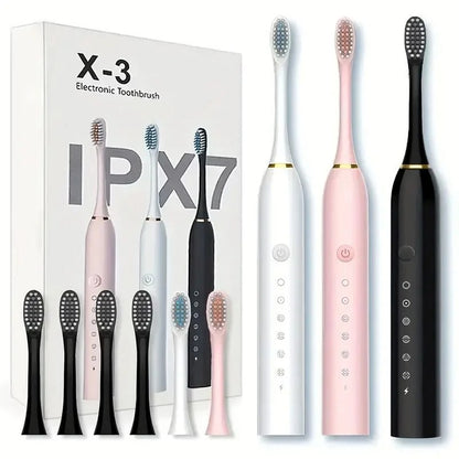 🪥 X3 Sonic Electric Toothbrush | Rechargeable Smart Toothbrush