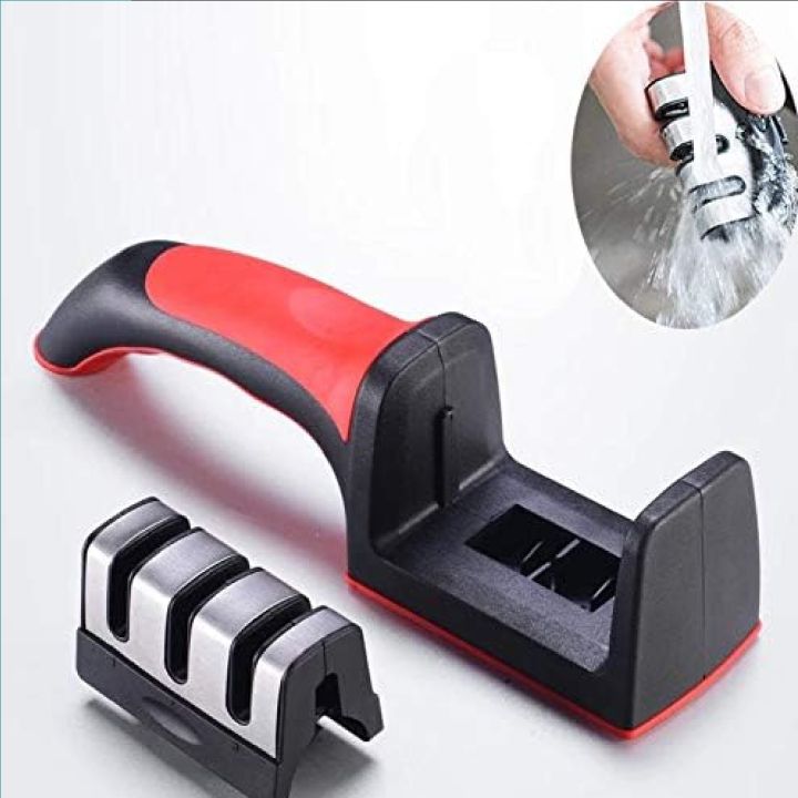 🔪 3-in-1 Knife Sharpener Set | With Ceramic Peeler