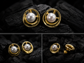 ✨ Golden Earrings | Elegant Fashion Jewelry
