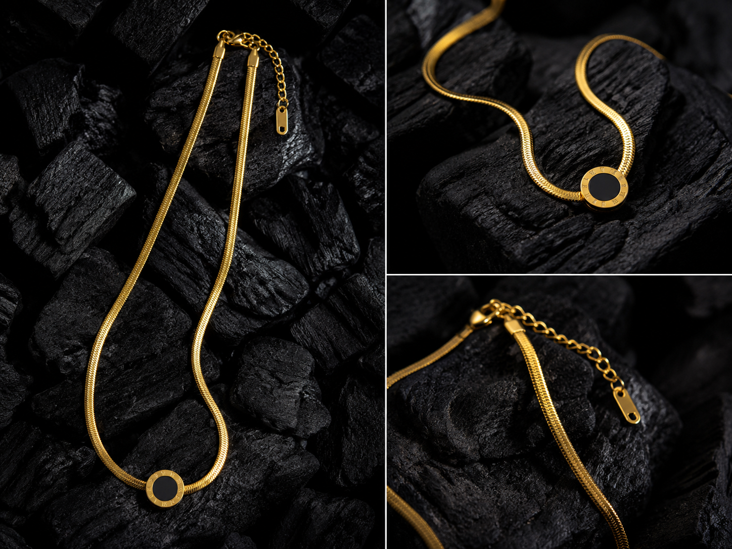 ✨ Delicate Gold Pendant | Elegant Fashion Jewelry