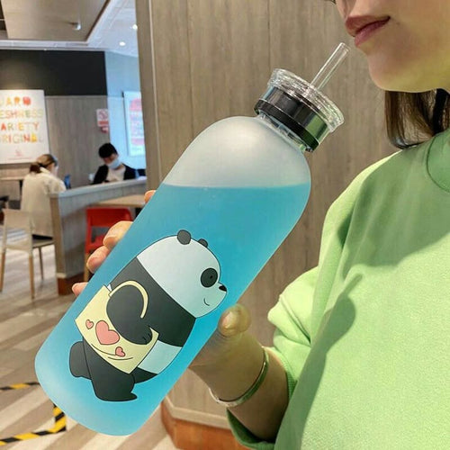 We Bare Bears Panda Water Bottle 1000ml