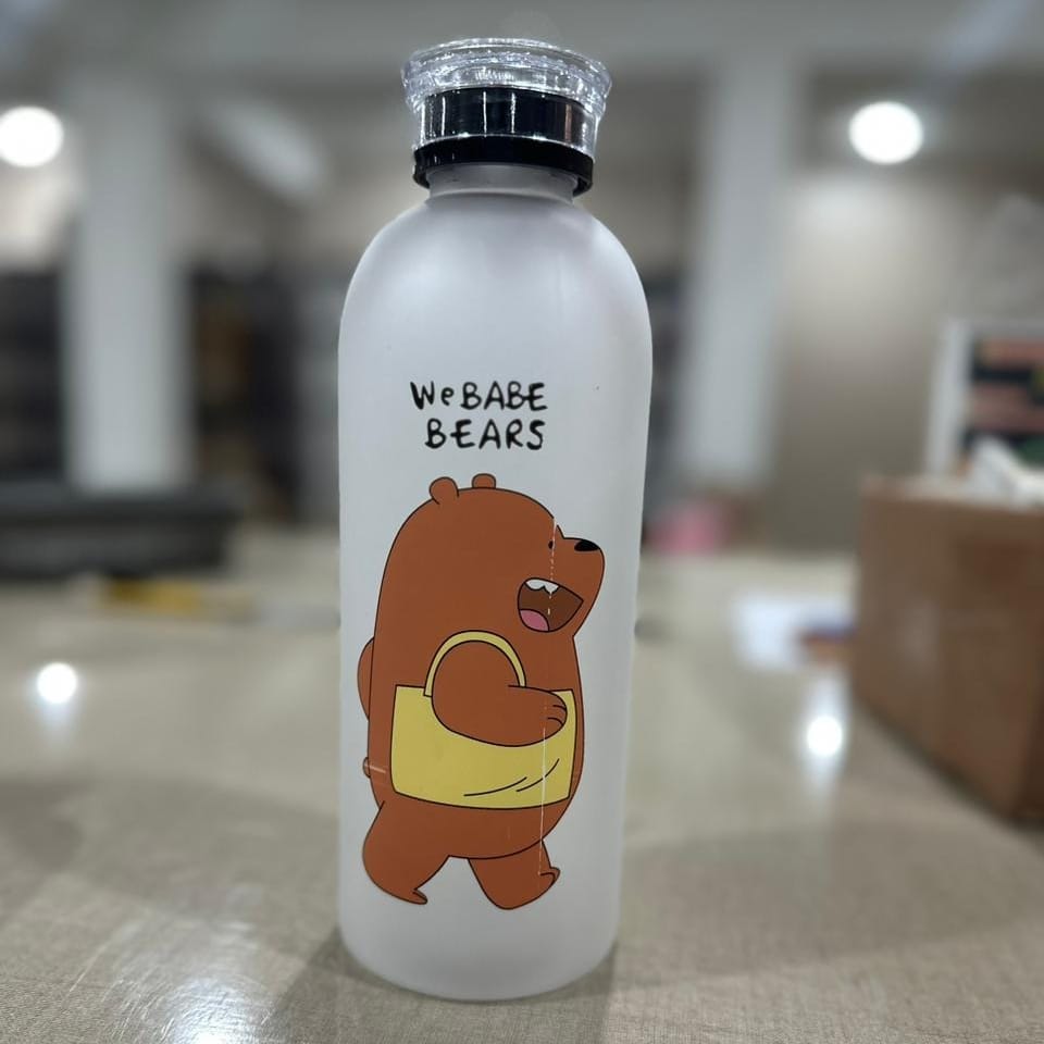 We Bare Bears Panda Water Bottle 1000ml