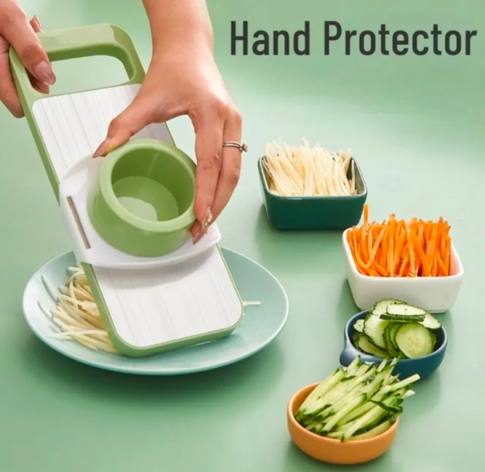 🥕 5-in-1 Multifunctional Vegetable Cutter | Kitchen Chopper