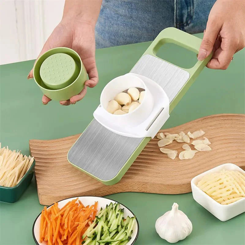 🥕 5-in-1 Multifunctional Vegetable Cutter | Kitchen Chopper