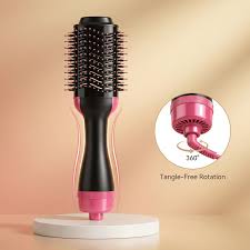 💇 One-Step Hot Air Brush | Hair Dryer, Straightener &amp; Curler 3-in-1