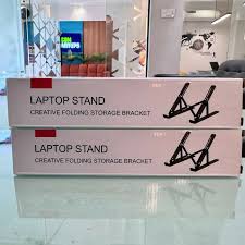 💻 Premium Aluminum Foldable Laptop Stand | Adjustable Notebook Holder