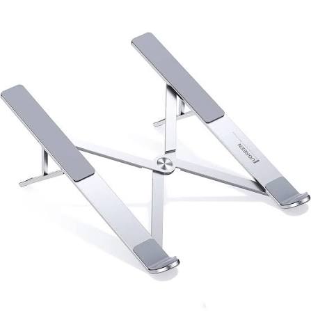 💻 Premium Aluminum Foldable Laptop Stand | Adjustable Notebook Holder