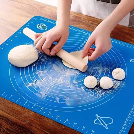 🍞 Large Silicone Roti Mat | Non-Stick Dough Rolling &amp; Baking Mat