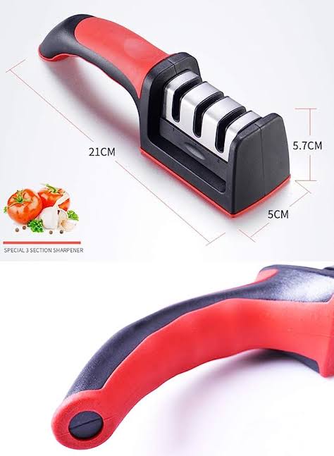 🔪 3-in-1 Knife Sharpener Set | With Ceramic Peeler